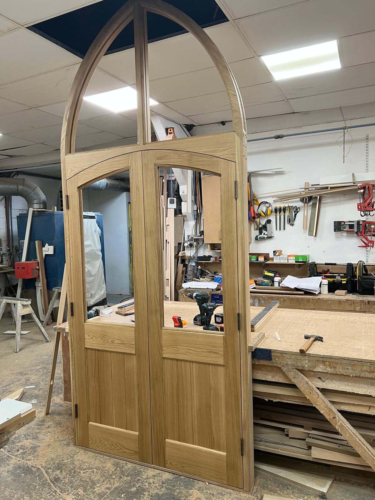 Fire door installation, image 8